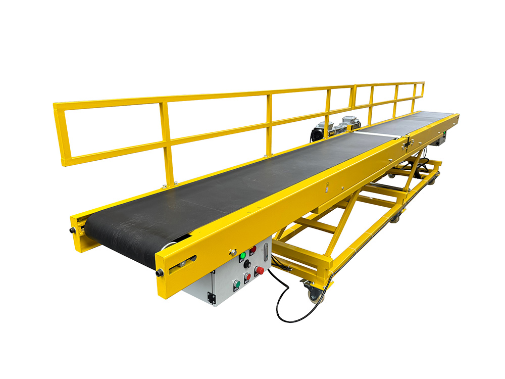 Mobile & Height-Adjustable Segmental Belt Conveyor with Accumulation Function