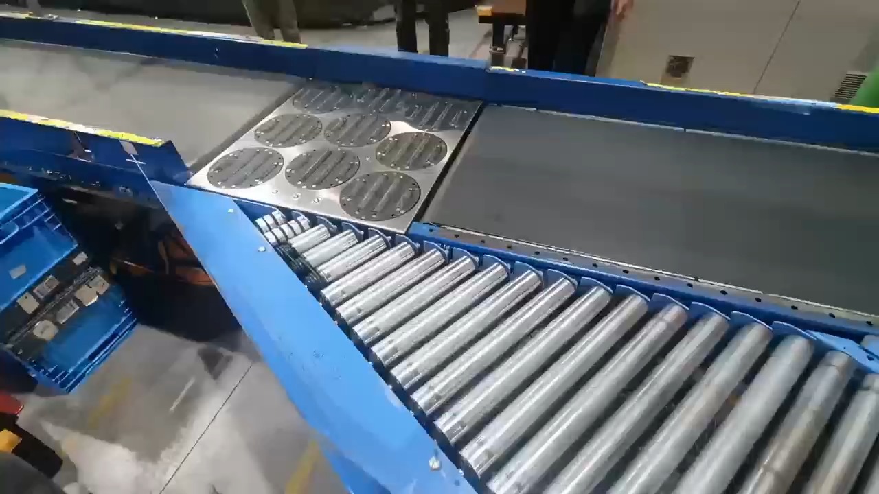 45-Degree Deflection Wheel Diverting Conveyor