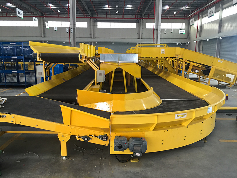 Vehicle loading conveyor for Ane Express