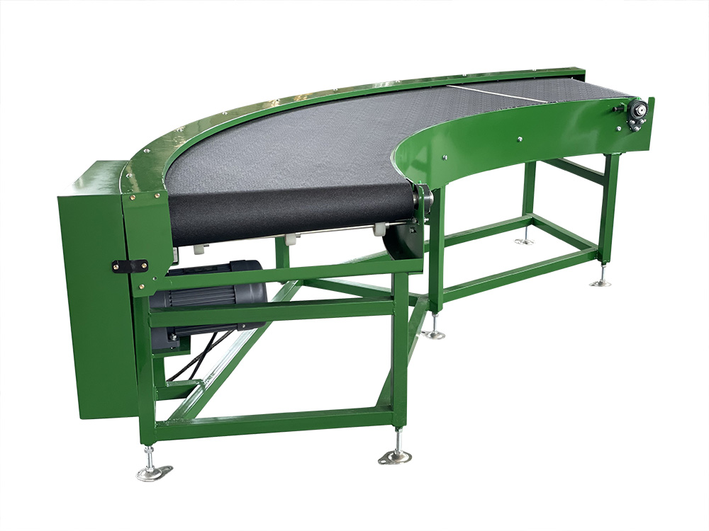 Warehouse/ Factory Customized 90 Degree Belt Conveyor