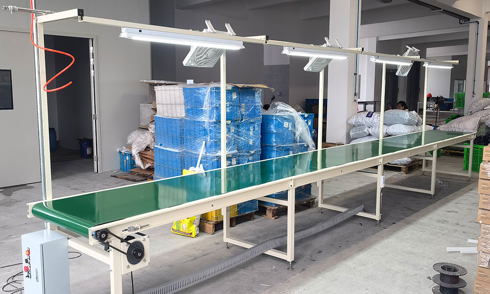 2024 China Conveyor Belt System for warehouse with fan