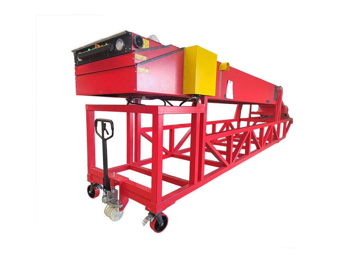 PU Sleeved Roller Conveyor for 25KG Rice Bags loading into trucks,trailers,vans（Model:FPR-PU)