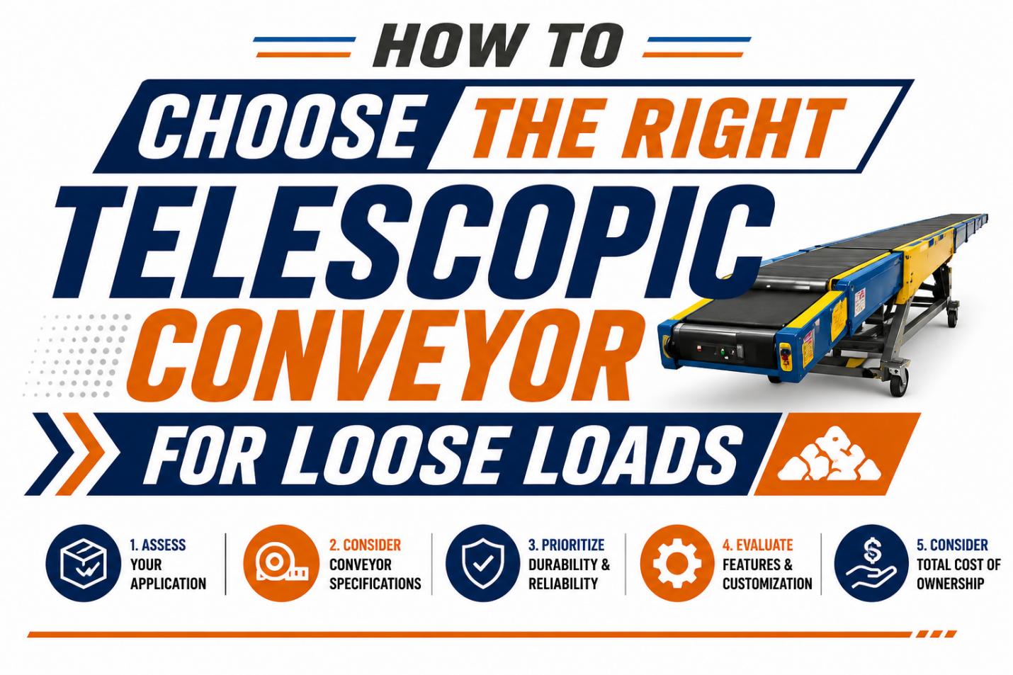 How to Choose the Right Telescopic Conveyor for Loose Loads