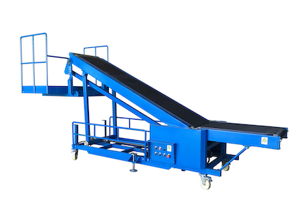 Flexible Portable Belt Conveyor for Loading Unloading Small Vehicles | TLC-S600