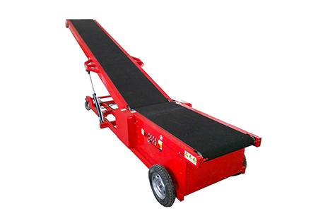 Auto Walking Container Loading Conveyor | TLC-W800